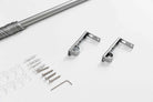 Ausziehbare Gardinenstange »Ningbo« Ø16/19 mm Komplettset zum sofortigen Montieren Wand- und Deckenmontage 2024140 Innenlaufstange 2024140_edel_5 | girdainenbox.com