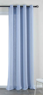 Vorhang Ösen »Essen« Cationic Raffhalter Leinenstruktur blickdicht lichtdurchlässig 210 g/m² 202430 Blau Vorhang 202430blau_f4593cf7-0993-42fa-857c-9436f088ac54 | girdainenbox.com