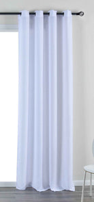Vorhang Ösen »Essen« Cationic Raffhalter Leinenstruktur blickdicht lichtdurchlässig 210 g/m² 202430 Weiß Vorhang 202430weiss_198596d9-b7f1-4cf0-ab6d-ee5464c68fe8 | girdainenbox.com
