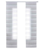 2er Set Halbtransparente Schiebegardinen Paneelwagen HxB 245x60 cm Natur Meliert »Halle« Chenille Leinenbindung Lichtdurchlässig Halbtransparent 202480P-2 Schiebegardine 202480P-2natur_meliert-crop | girdainenbox.com