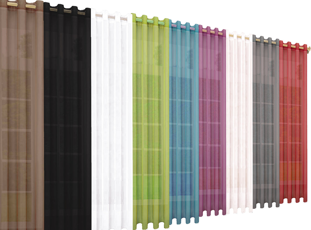 2er-Pack Ösen Gardinen Transparent Vorhang Set Wohnzimmer Voile Ösenvorhang Bleibandabschluß 203322 Gardinen Set 203322var_2b254005-1cab-420b-b671-502c9efe7e81 | girdainenbox.com