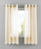 2er Set Ösengardinen Transparent »Basel« Gardine Bleiband Store Vorhang 20332TR2 Gardinen Set 20332TR2creme-175_f90a36ca-6e1c-4f55-8b82-b8ea7c85355b | girdainenbox.com