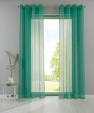 2er Set Ösengardinen Transparent »Basel« Gardine Bleiband Store Vorhang 20332TR2 Gardinen Set 20332TR2petrol_7b40303e-1520-414b-a7f7-0a5608c86b18 | girdainenbox.com