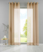 2er Set Ösengardinen Transparent »Basel« Gardine Bleiband Store Vorhang 20332TR2 Gardinen Set 20332TR2sand_a4260064-06bf-4671-b0ca-cffb8251daea | girdainenbox.com