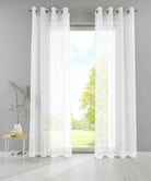 2er Set Ösengardinen Transparent »Basel« Gardine Bleiband Store Vorhang 20332TR2 Gardinen Set 20332TR2weiss_9d170c00-0e65-4de1-9a92-42c484e547c9 | girdainenbox.com