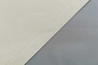 1er Set Vorhang Schal Schlaufen »Berlin« Microsatin Lichtdurchlässig Kräuselband Uni Matt 20400N Gardinenschal 20400_detail_creme_2 | girdainenbox.com