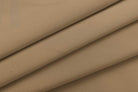 1er Set Vorhang Schal Schlaufen »Berlin« Microsatin Lichtdurchlässig Kräuselband Uni Matt 20400N Gardinenschal 20400_detail_sand_1 | girdainenbox.com