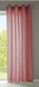 1er Set Vorhänge Schal Ösen »Berlin« Microsatin Lichtdurchlässig Uni Matt 20405N Altrosa HxB 225x140 cm Vorhang 20405Naltrosa_e3ba8f0e-0121-4356-9347-626cffcc51f9 | girdainenbox.com