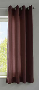 1er Set Vorhänge Schal Ösen »Berlin« Microsatin Lichtdurchlässig Uni Matt 20405N Braun HxB 175x140 cm Vorhang 20405Nbraun-175_f88dc4fa-92c9-4b5f-a3b5-622f35c09043 | girdainenbox.com