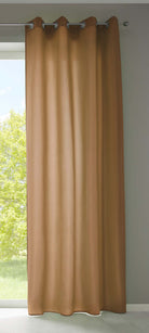 1er Set Vorhänge Schal Ösen »Berlin« Microsatin Lichtdurchlässig Uni Matt 20405N Taupe HxB 175x140 cm Vorhang 20405Ntaupe_195b7d3b-ee66-45cd-989d-ed1b556edcea | girdainenbox.com