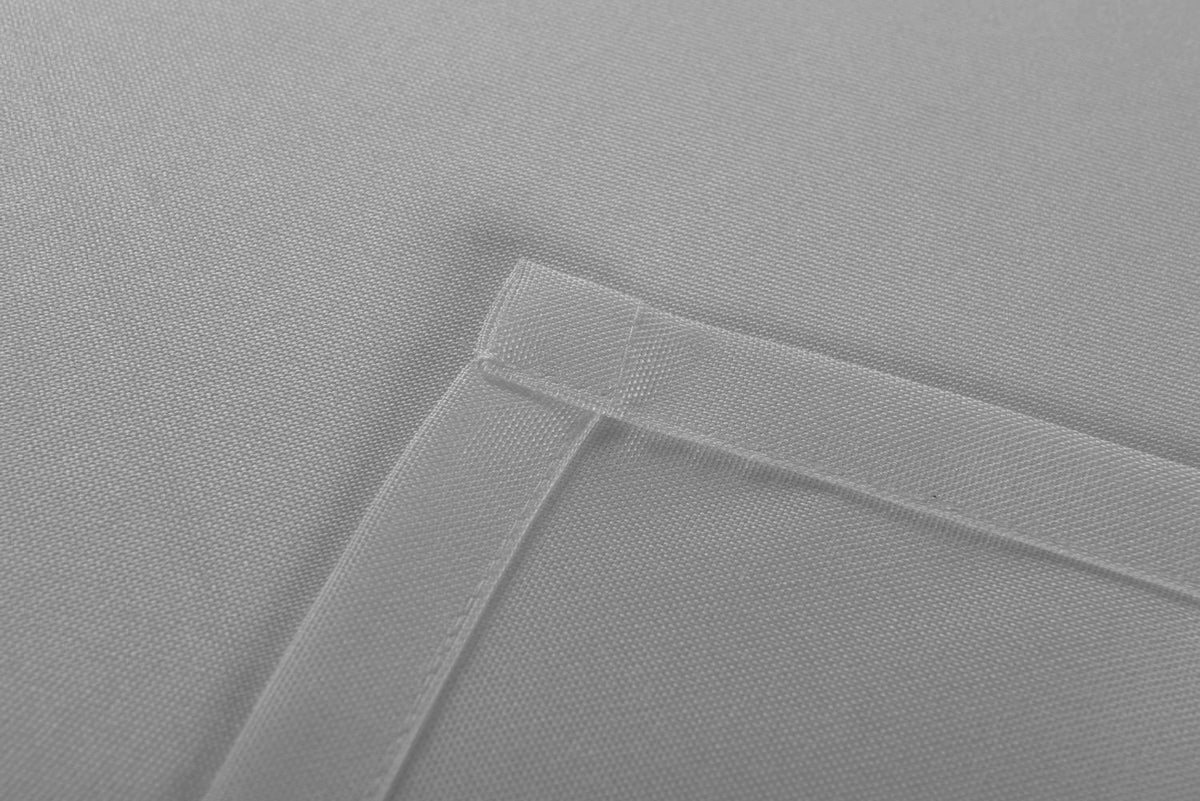 2er Pack Flächenvorhänge Schiebegardinen komplett Set Cationic blickdicht Leinen Optik natura seidenmatt Landhaus Stil 204411-2 Schiebegardine 204411_detail_3-grau | girdainenbox.com