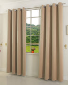 Verdunkelungsvorhang Ösen matt uni Farben blickdicht Blackout 20600 Sand 175x135 (HxB) Vorhang 20600sand | girdainenbox.com