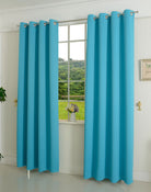 Verdunkelungsvorhang Ösen matt uni Farben blickdicht Blackout 20600 Türkis 245x135 (HxB) Vorhang 20600tuerkis_429eb3dd-db0d-473a-8451-11e1ed0b60d6 | girdainenbox.com