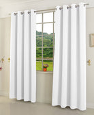 Verdunkelungsvorhang Ösen matt uni Farben blickdicht Blackout 20600 Weiß 245x135 (HxB) Vorhang 20600weiss_e8de0fda-f5c9-4197-9450-8f4b2a27a8fc | girdainenbox.com