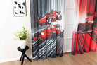 Vorhang Ösen Grobfaser »Seoul Collection« Digital Druck Ösen Gardinen Linenlook-Struktur Halbransparent Blickdicht 2024120 Vorhang 3F3A5897 | girdainenbox.com