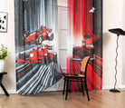 Vorhang Ösen Grobfaser »Seoul Collection« Digital Druck Ösen Gardinen Linenlook-Struktur Halbransparent Blickdicht 2024120 Vorhang 3F3A5917 | girdainenbox.com