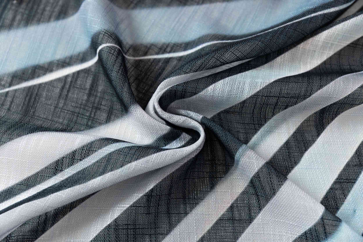 Vorhang Ösen Grobfaser »Seoul Collection« Digital Druck Ösen Gardinen Linenlook-Struktur Halbransparent Blickdicht 2024120 Vorhang 3F3A5944 | girdainenbox.com