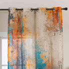 Vorhang Ösen Grobfaser »Seoul Collection« Digital Druck Ösen Gardinen Linenlook-Struktur Halbransparent Blickdicht 2024120 Vorhang 3F3A6047 | girdainenbox.com