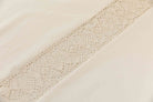 Vorhang Ösen »Osaka« HxB 245x140 cm Creme 100% Baumwolle Linenlook Makrameespitze Bommeln Raffhalter Gardinenschal 3F3A7244 | girdainenbox.com