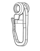 100 Gardinenröllchen, Rollringe, Universalhaken, Gardinengleiter - Leise und Effiziente Gleiter für Innenlaufschienen und -stangen | Made in Germany | Ø8mm x 8mm x 27mm 20231000 Gardinen Zubehör 47595482546440_4b44d52d-9cf7-430a-bc6a-2dc2debd7b3f | girdainenbox.com