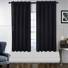 2er Set Verdunkelungsvorhänge 100% Verdunkelung »BOSTON Dark« mit Multibandaufhängung 2023600-2 Schwarz HxB 175x140 cm Vorhang Set 47596050481416_6e5c2465-2956-402c-b764-44ca82010c76 | girdainenbox.com