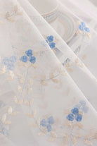 Gardine Raschel Stickerei Design »Florenz« Multiband für Gardinenschiene und Gardinenstange Elegante Fensterdekoration 2023200 Gardinenschal 593A0075 | girdainenbox.com