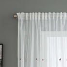 Gardine Raschel Stickerei Design »Florenz« Multiband für Gardinenschiene und Gardinenstange Elegante Fensterdekoration 2023200 Gardinenschal 593A0184 | girdainenbox.com