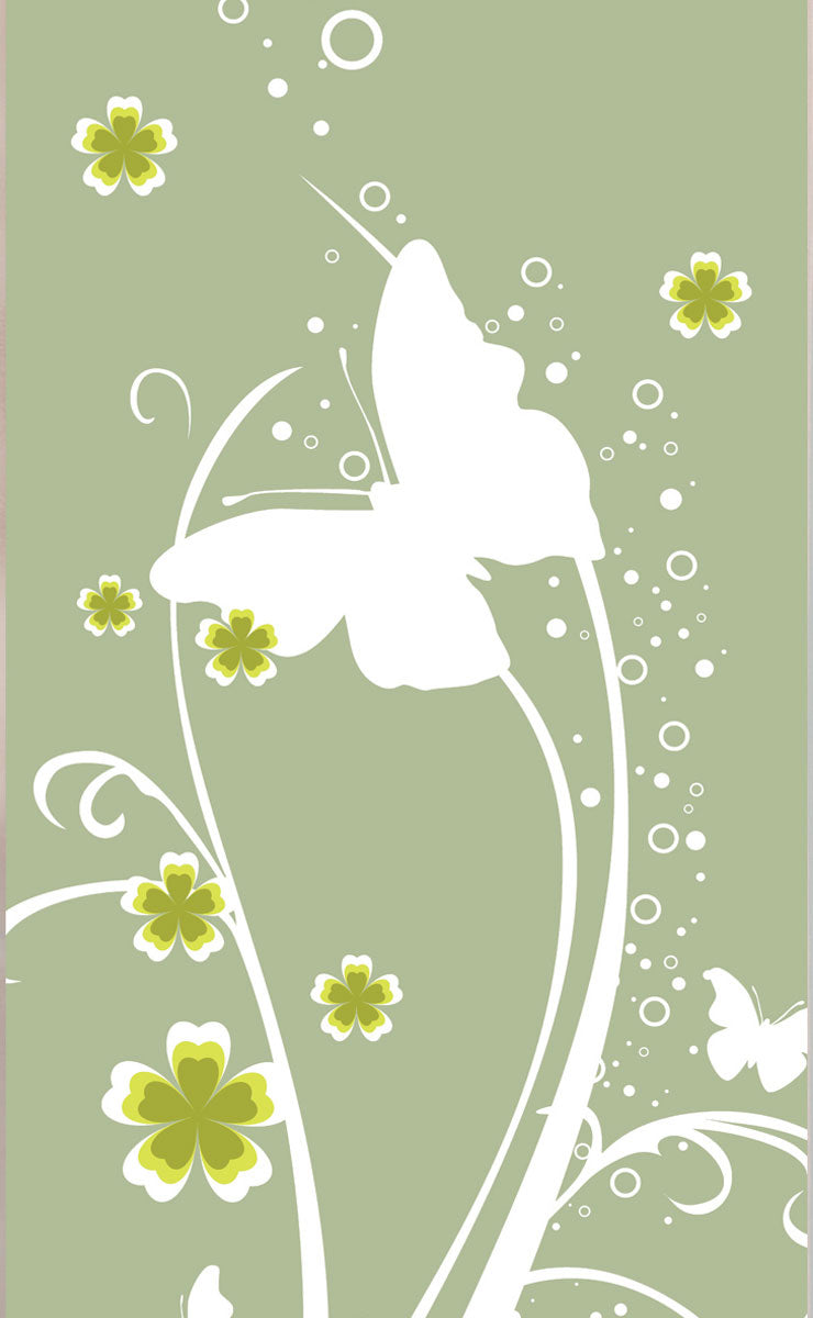 2er Set Schiebegardine Flächenvorhang Wildseide Optik und Voile Paneel 80400 Schiebegardine 80400flower_32ed145b-26e9-4448-b8be-a7a58371bc75 | girdainenbox.com
