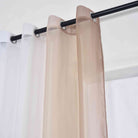 2er Pack Gardinen Vertikal Farbverlauf Druck Transparent »Modena« mit Ösen und Raffhalter, Vorhang, Dekoschal 10000183 Gardinen Set DSC_4355 | girdainenbox.com