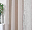 Vorhang Ösen »Essen« Cationic Raffhalter Leinenstruktur blickdicht lichtdurchlässig 210 g/m² 202430 Vorhang DSC_4735 | girdainenbox.com