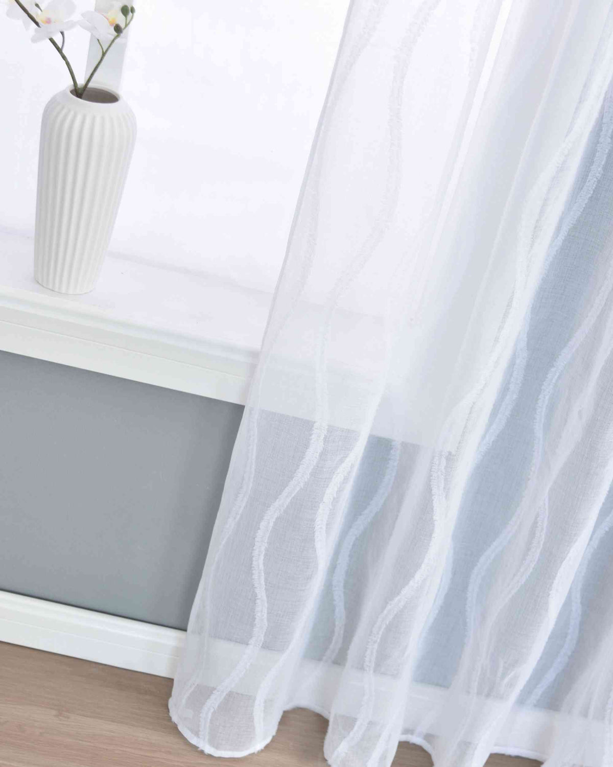 2er Set Gardine »VALENCIA« Multiband Aufhängung Scherli Transparent Leinen-Optik 2023400-408S-2 Gardinen Set Img0522 | girdainenbox.com
