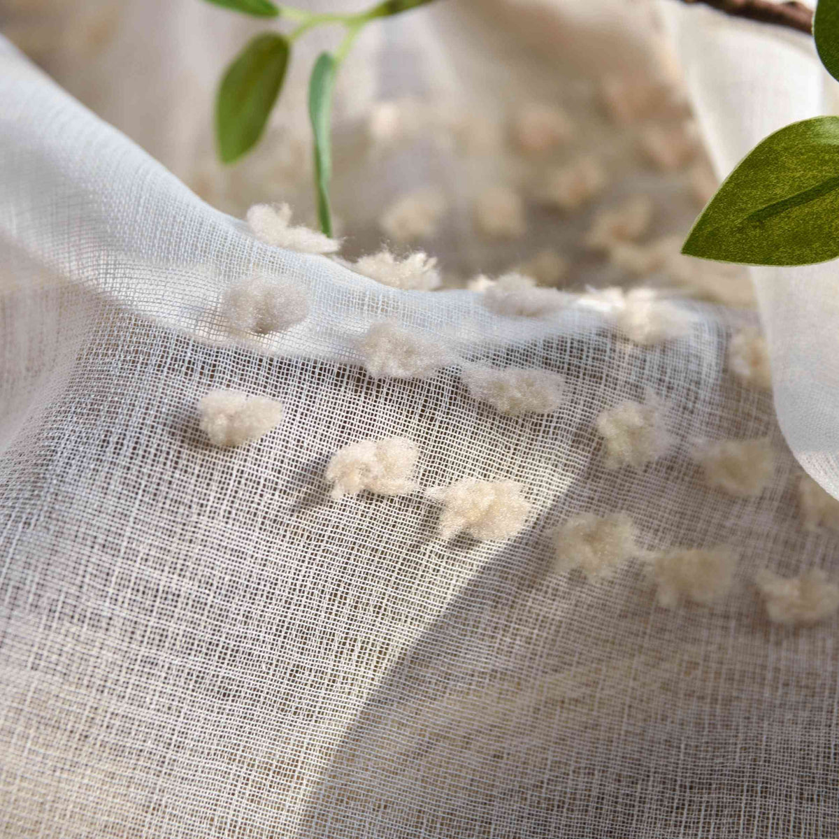 2er Set Gardine »VALENCIA« Multiband Aufhängung Scherli Transparent Leinen-Optik 2023400-408S-2 Gardinen Set Img1712_1 | girdainenbox.com