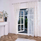 2er Set Gardine »VALENCIA« Multiband Aufhängung Scherli Transparent Leinen-Optik 2023400-408S-2 Gardinen Set Img1750 | girdainenbox.com