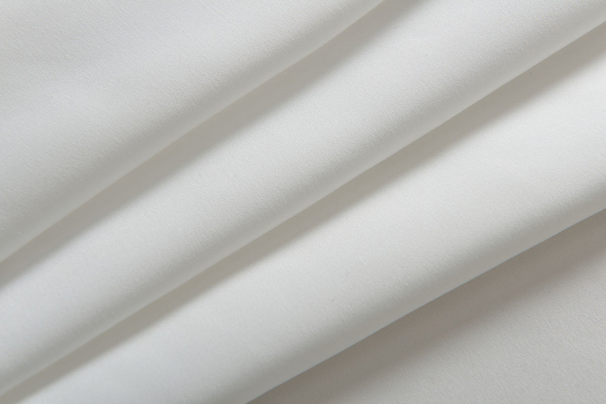 Doppel Raffrollo Palma Microsatin matt Voile Faltgardinen Faltrollo Schlaufenrollo mit Universalgardinenband 20410 Raffrollo Img29920_1 | girdainenbox.com