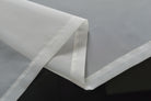 Doppel Raffrollo Palma Microsatin matt Voile Faltgardinen Faltrollo Schlaufenrollo mit Universalgardinenband 20410 Raffrollo Img29921 | girdainenbox.com