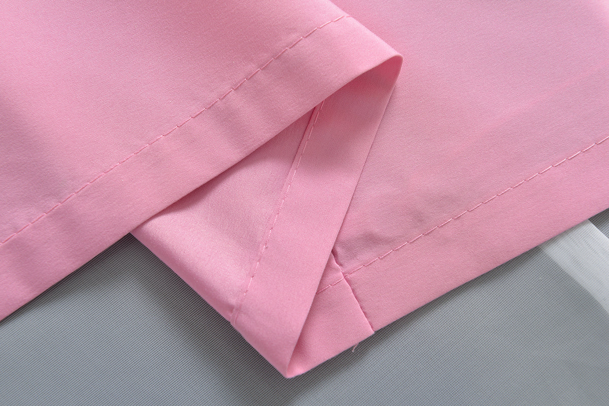 Doppel Raffrollo Palma Microsatin matt Voile Faltgardinen Faltrollo Schlaufenrollo mit Universalgardinenband 20410 Raffrollo Img29951 | girdainenbox.com