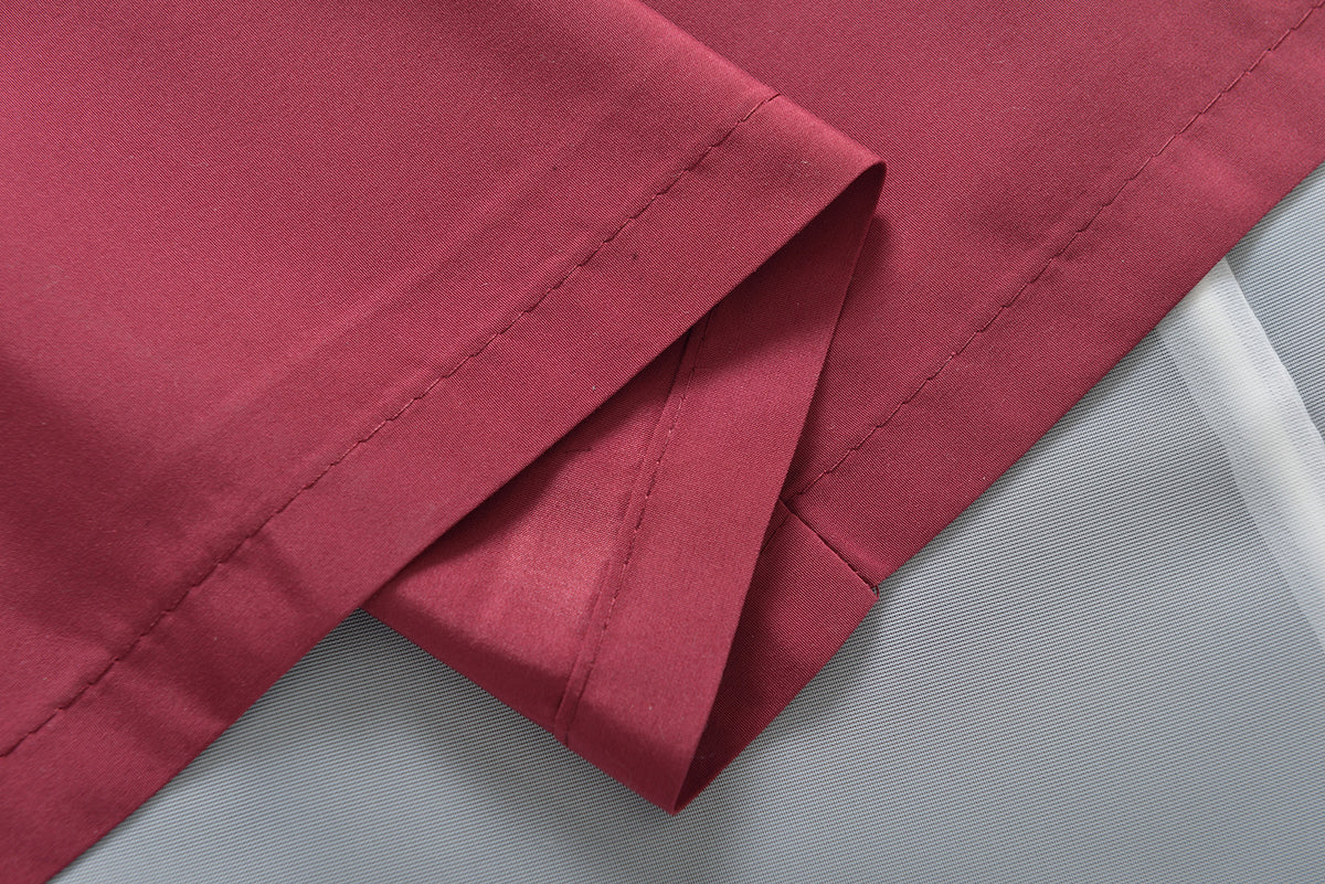 Doppel Raffrollo Palma Microsatin matt Voile Faltgardinen Faltrollo Schlaufenrollo mit Universalgardinenband 20410 Raffrollo Img29977 | girdainenbox.com