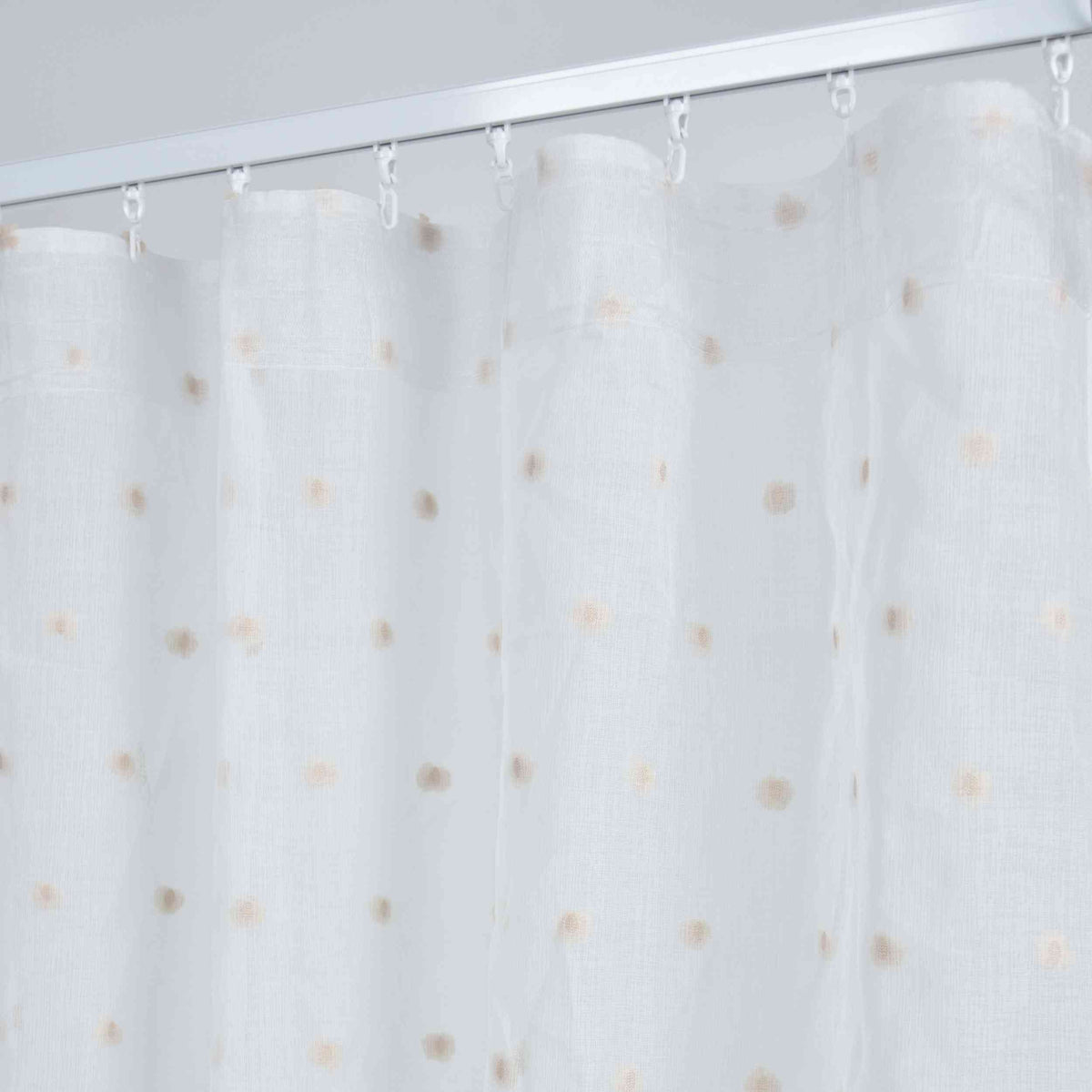 2er Set Gardine »VALENCIA« Multiband Aufhängung Scherli Transparent Leinen-Optik 2023400-408S-2 Gardinen Set Img3622_1 | girdainenbox.com