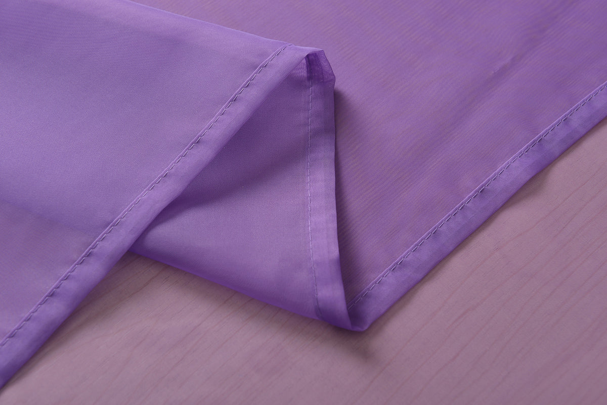 2er-Pack Ösen Gardinen Transparent Vorhang Set Wohnzimmer Voile Ösenvorhang Bleibandabschluß 203322 Gardinen Set Img62630 | girdainenbox.com
