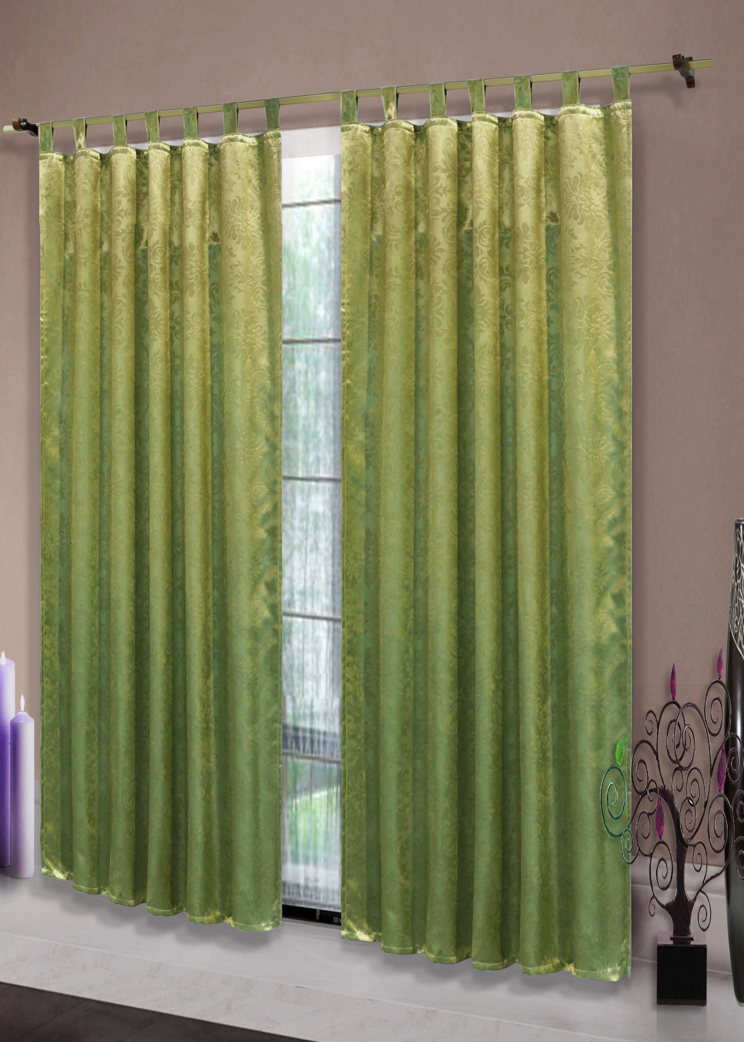 Satin Emboss / Reliefprägung bemustert Vorhang Gardine Barock -20380- Blickdicht zum Verdunkeln mit Schlaufen und eingenähtem Kräuselband, (Höhe x Breite in cm) 20380 Apfelgrün Vorhang Satin_Emboss_-_Reliefpragung_bemustert_Vorhang_Gardine_Barock_-20380-_Blickdicht_zum_Verdunkeln_mit_Schlaufen_und_eingenahtem_Krauselband_Hohe_x_Breite_in_cm_20380_-_Gardinenbox._ab9220fd-e6cc-46b6-886e-e2ed24dba7b5 | girdainenbox.com