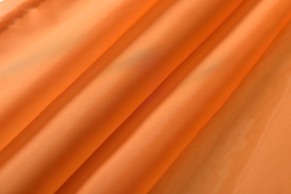 2er-Pack Ösen Gardinen Transparent Vorhang Set Wohnzimmer Voile Ösenvorhang Bleibandabschluß 203322 Gardinen Set orange_1 | girdainenbox.com