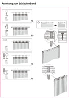 Vorhang Schal verdeckte Schlaufen >>Cationic<< blickdicht Leinen Optik natura seidenmatt (HxB) Landhaus Stil 20440 Vorhang schlaufenband_anleitung_45 | girdainenbox.com