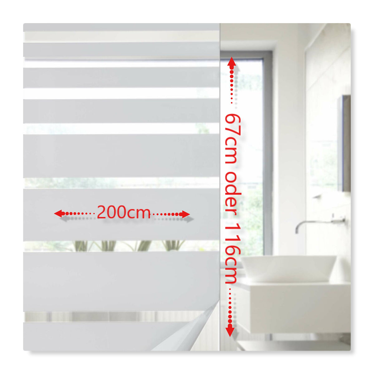 Fensterfolie selbsthaftend Sichtschutzfolie Anti-UV statische Haftung Folie selbstklebend 201916000 Folien streifenverlauf_a00f8299-8e9e-49e5-b751-ba67355bf539 | girdainenbox.com
